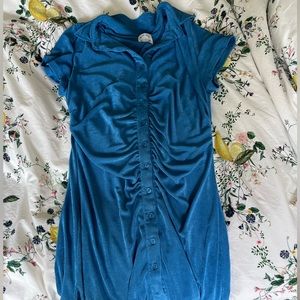 With Jean Blue Dress